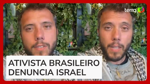 Ativista brasileiro preso por Israel diz que suprimentos interceptados ainda não chegaram a Gaza