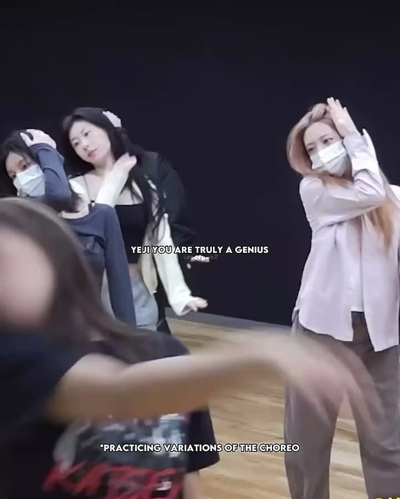 I love when Itzy has input on the choreo itzy midzy chaeryeong yuna ryujin yeji lia
