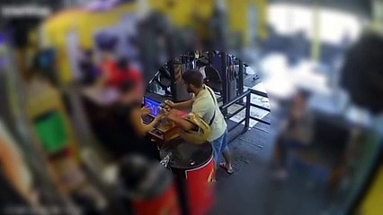 Vídeo flagra furto em academia de Fortaleza