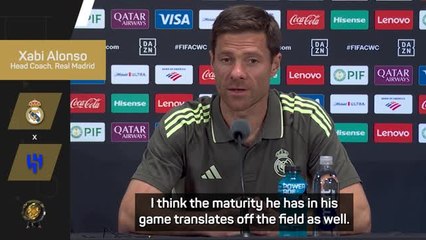 Alonso excited by the 'incredible future' of Mastantuono