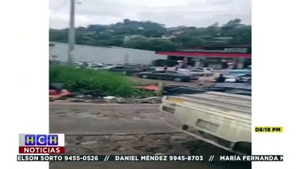 Tomada la carretera salida al oriente de Honduras