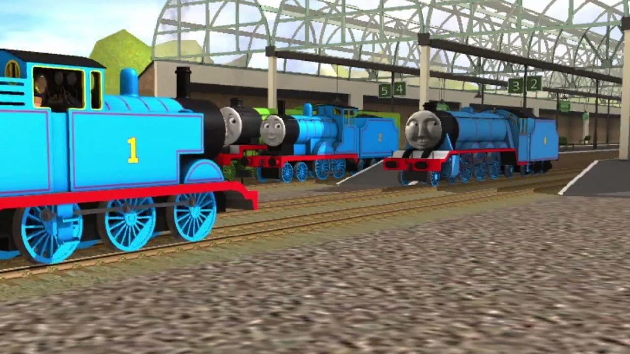 Thomas' Train Opening Scene (TANE Remake) (Trainz Thomas And Friends Remake Clip)