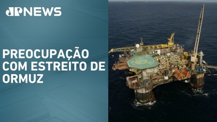 Petróleo encerra o dia com alta de mais de 4% devido a conflito entre Israel e Irã