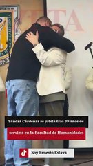Sandra Cárdenas se jubila tras 39 años de servicio en la Facultad de Humanidades en UABC