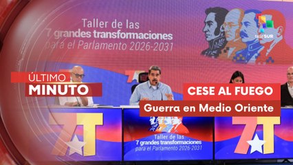 Pdte. Maduro hizo un llamado a la paz ante la guerra entre Irán e Israel