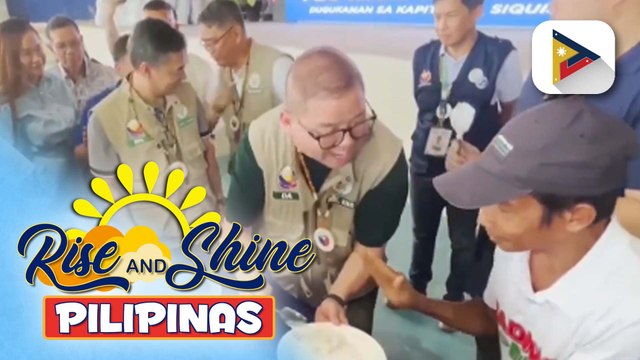 Agriculture department at NFA, tiniyak ang sapat na suplay ng bigas kasabay ng paglulunsad nila ng benteng bigas, mayroon na’ rice program sa siquijor