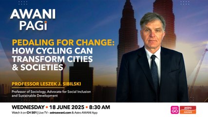 AWANI Pagi: Pedaling for change | How cycling can transform cities & societies