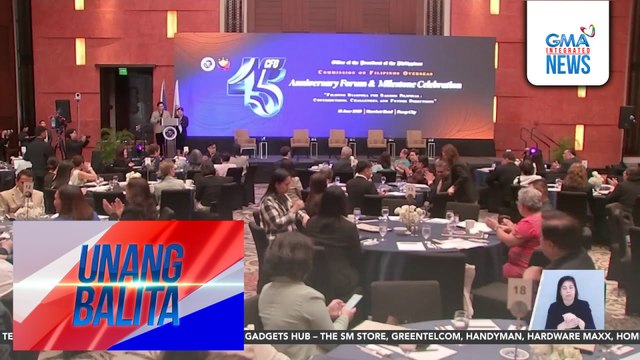 Mga Pinoy abroad, kinilala sa 45th anniversary ng Commission on Filipinos Overseas | Unang Balita