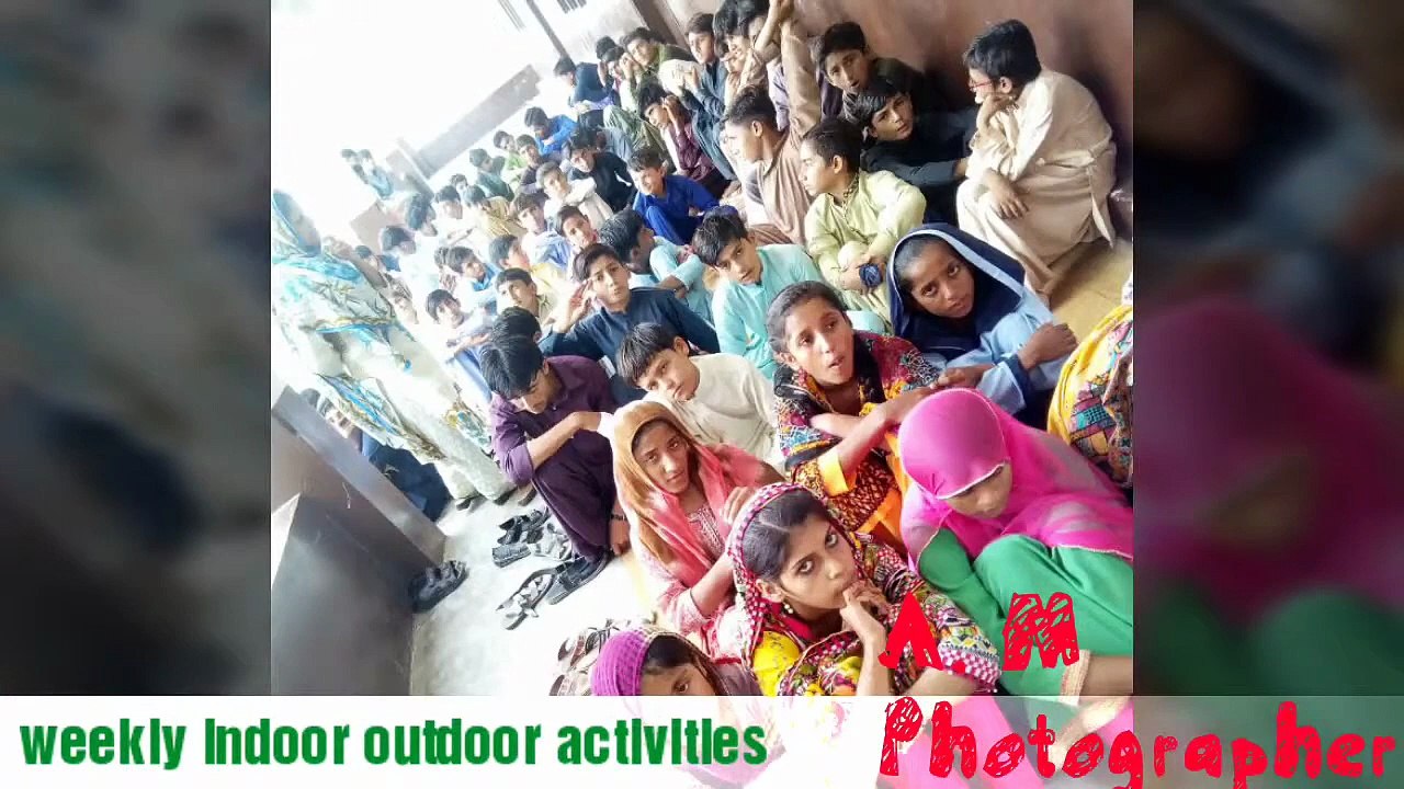 Weekly activities at decent school Charan memon