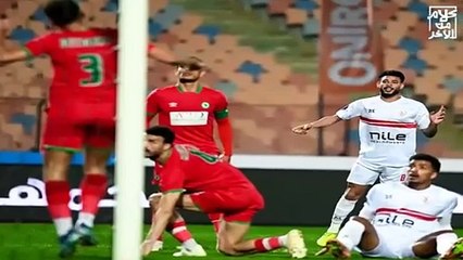 موردن سبورت !! شوفوا لاعب مودرن عمل ايه مع حكم مباراة الزمالك وموردن سبورت فى كأس مصر بعد المباراة !
