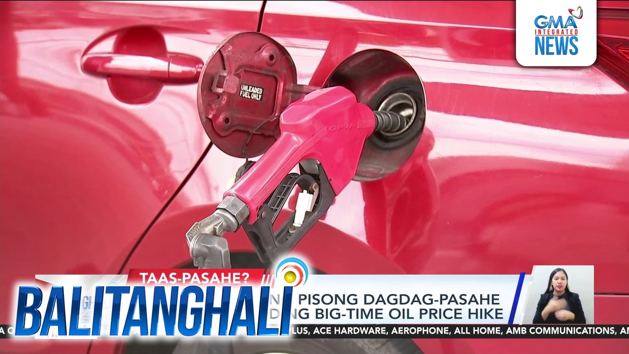 LTFRB - Posible ang pisong dagdag-pasahe sa jeep kasunod ng big-time oil price hike | Balitanghali