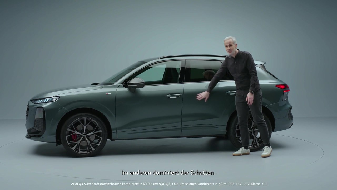 Das Design des Audi Q3 SUV