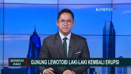 Gunung Lewotobi Erupsi Lagi! Begini Rekaman Detik-Detik Letusan Terjadi