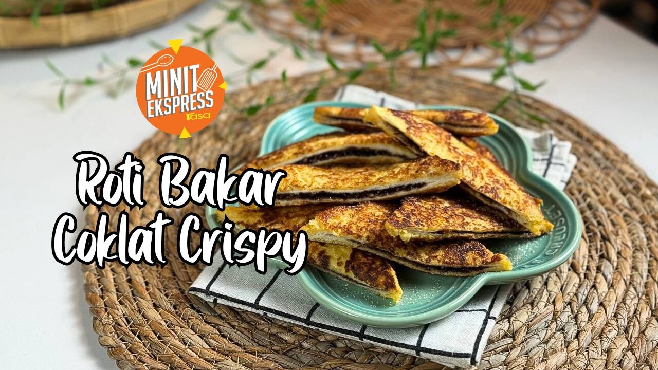 Roti Bakar Coklat Crispy