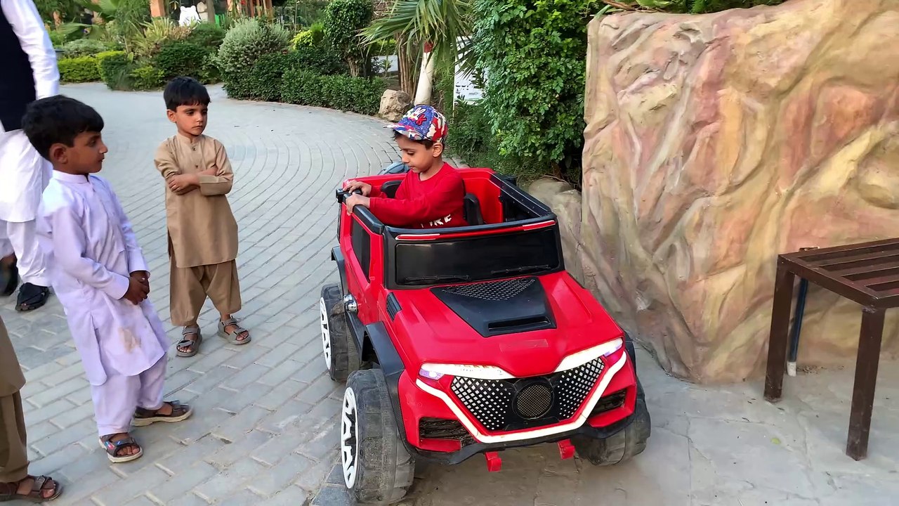Riding a RC Car