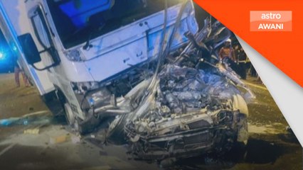 Suami isteri maut, tiga anak parah