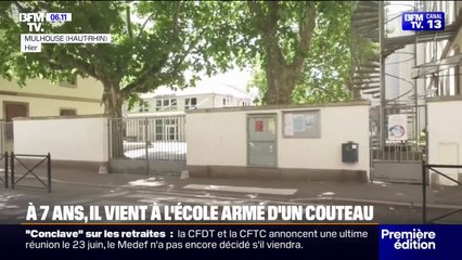Mulhouse: un élève de 7 ans vient à l'école en possession d'un couteau