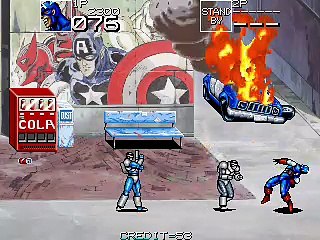 Captain America and the Avengers online multiplayer - arcade