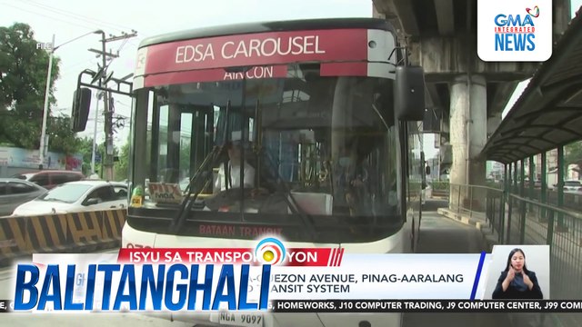 DOTr - Rutang España-Quezon Avenue, pinag-aaralang lagyan ng bus rapid transit system | Balitanghali