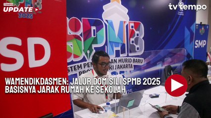 Wamendikdasmen Sebut Jalur Domisili SPMB 2025 Basisnya Tetap Jarak Rumah ke Sekolah
