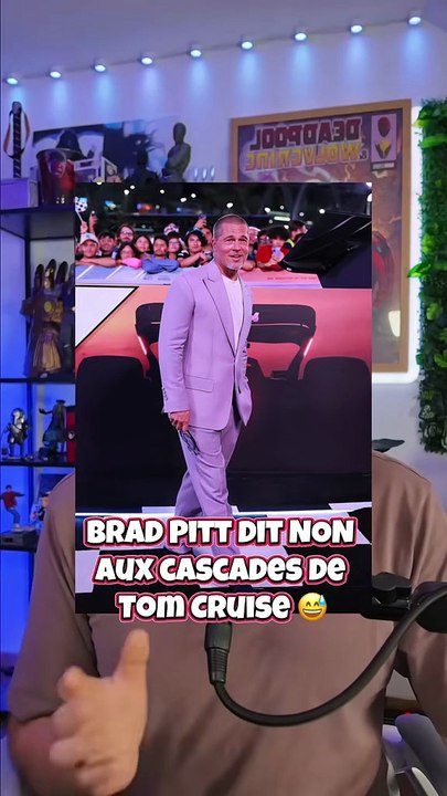 Brad Pitt va-t-il rejouer avec Tom Cruise ? 😳 Sa réponse est claire… et drôle !