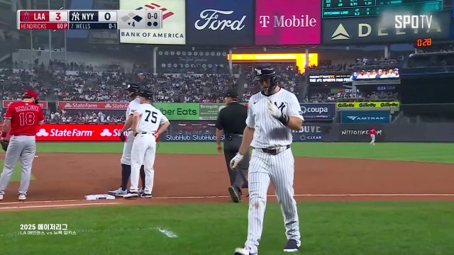 스포츠중계 빠른티비 [MLB] LA 에인절스 vs 뉴욕 양키스 하이라이트 2025.06.18 (수) 0805