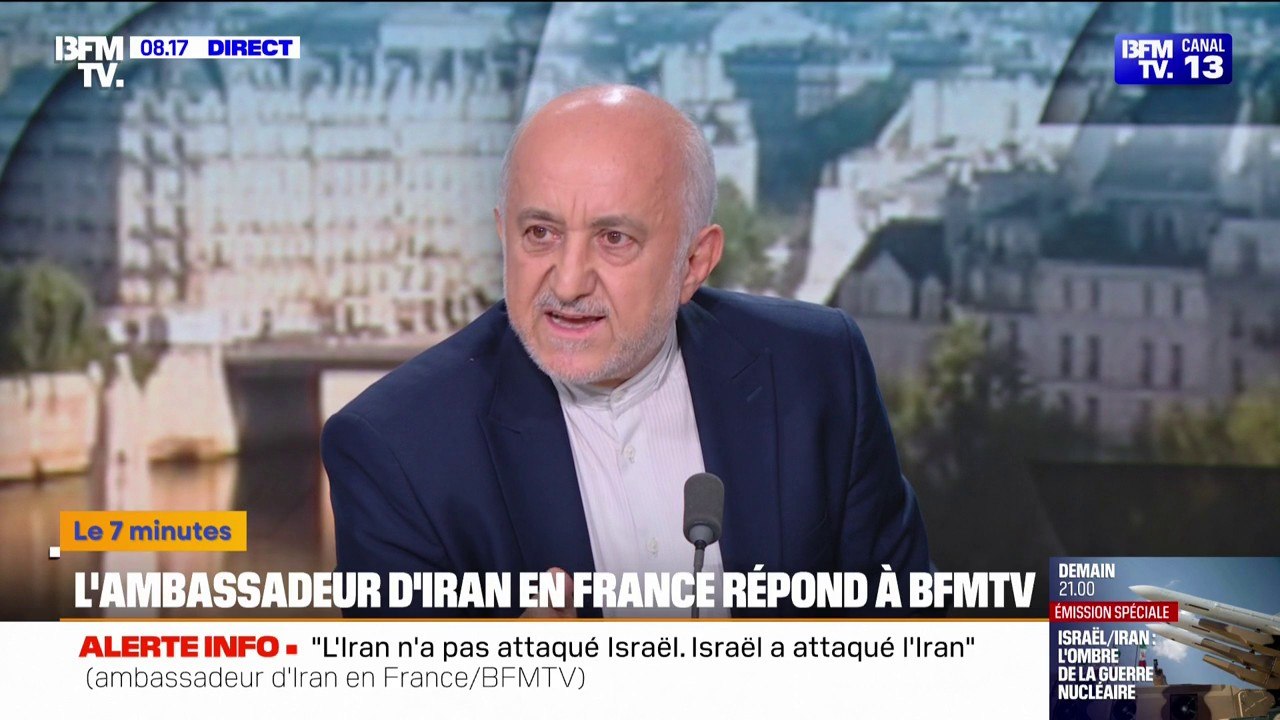 Mohammad Amin Nejad, ambassadeur d'Iran en France: "La voie de la résistance est la seule"