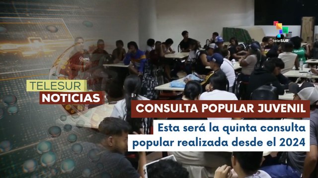 Venezuela se prepara para la Consulta Popular Juvenil