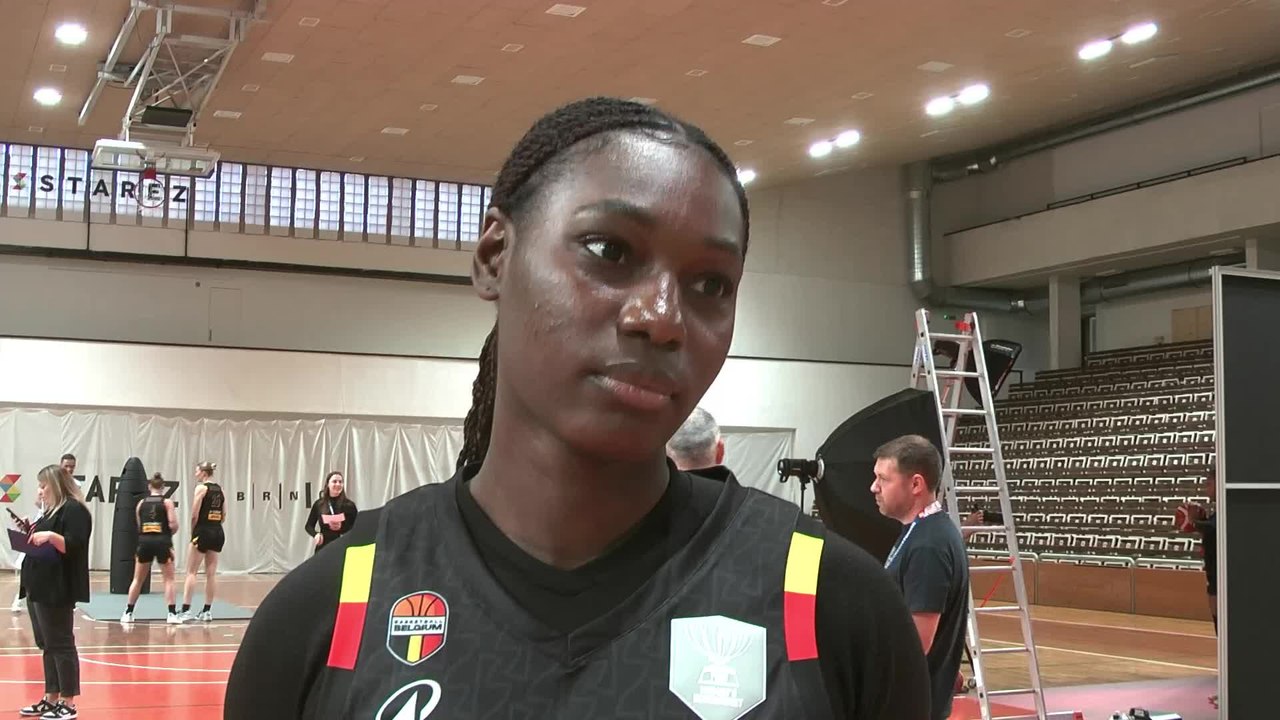 Euro de basket dames : Bethy Mununga impatiente de "mettre en oeuvre le nouveau projet" des Belgian Cats