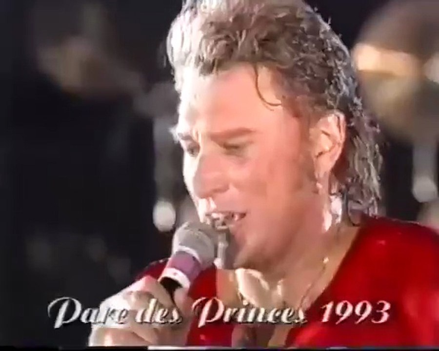 Johnny Hallyday - Pub TV CD Live Parc des Princes 1993 (Version 1)