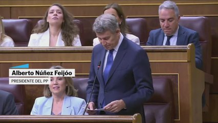 Sánchez reprocha a Feijóo los casos de corrupción del PP