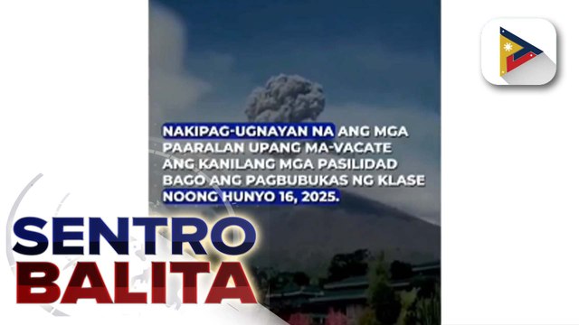 Maayos na pag-aaral ng mga estudyanteng apektado ng pag-aalburoto ng Bulkang Kanlaon, pinatitiyak ni PBBM