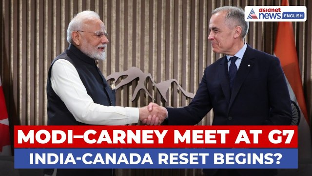 G7 Summit | PM Modi Meets Canadian PM Carney in Kananaskis