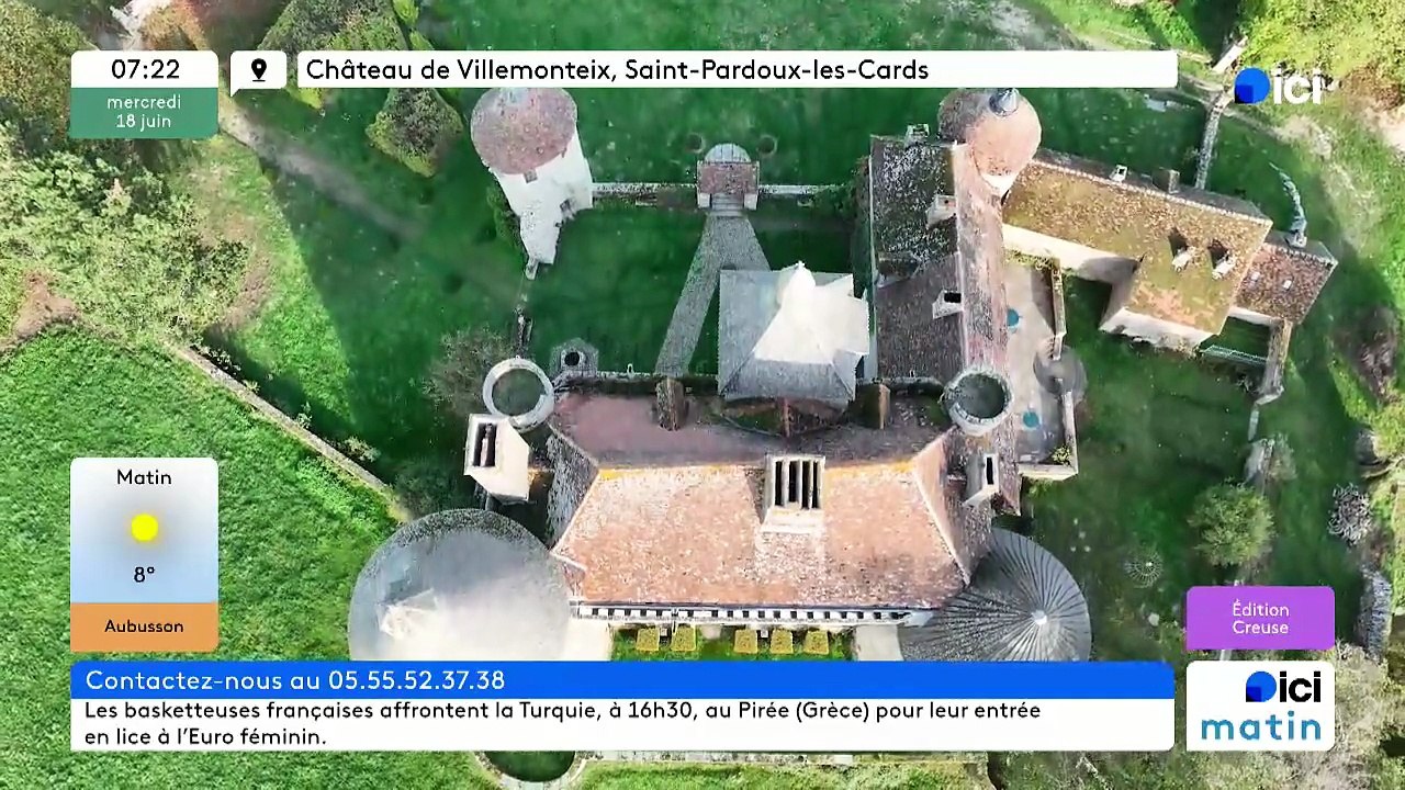 18/06/2025 - ici matin par ici Creuse en vidéo