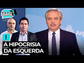 Presidente da Argentina faz piada racista com brasileiros, mas é poupado por ser 'progressista'