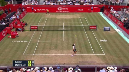 Queen's - Alcaraz en finale sans trembler