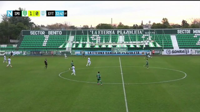 Gimnasia y Tiro 0 - San Miguel 1: el gol de Dening