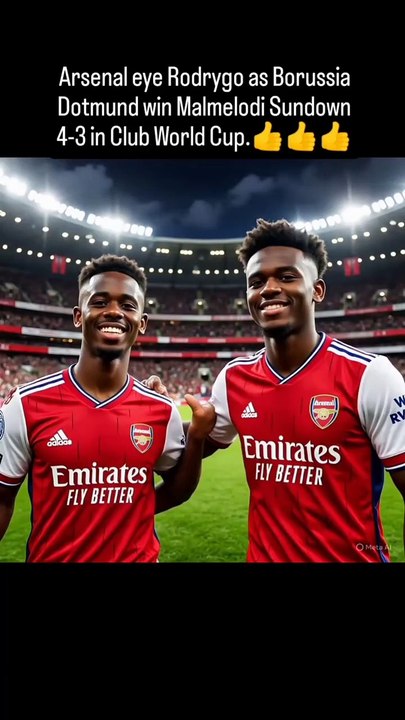 Arsenal eye Rodrygo from Real Madrid as Borussia Dortmund win