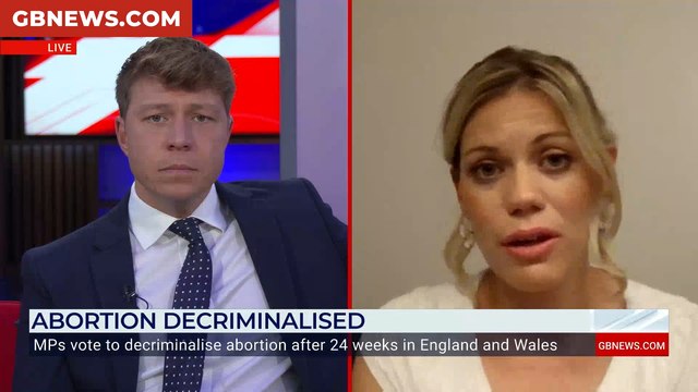 Miriam Cates warns of surge in 'late-term abortions' following vote to decriminalise act after 24 weeks