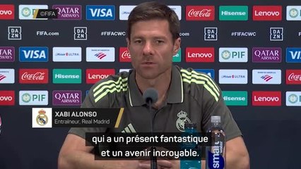 Real Madrid - Xabi Alonso enthousiasmé par "l'incroyable avenir" de Mastantuono