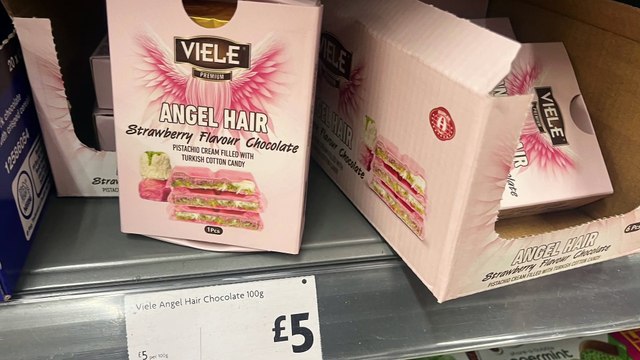 I tried Angel Hair chocolate now available in Morrisons