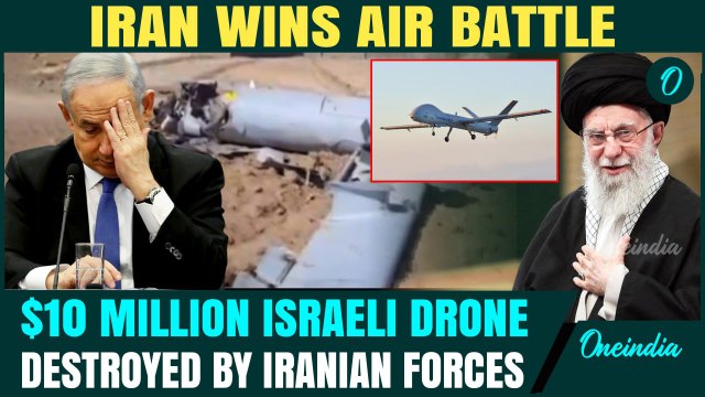 BREAKING: Iran SHOOTS DOWN $10Mn Israeli Hermes 900 Drone | IDF Accepts BIG Air Battle Loss