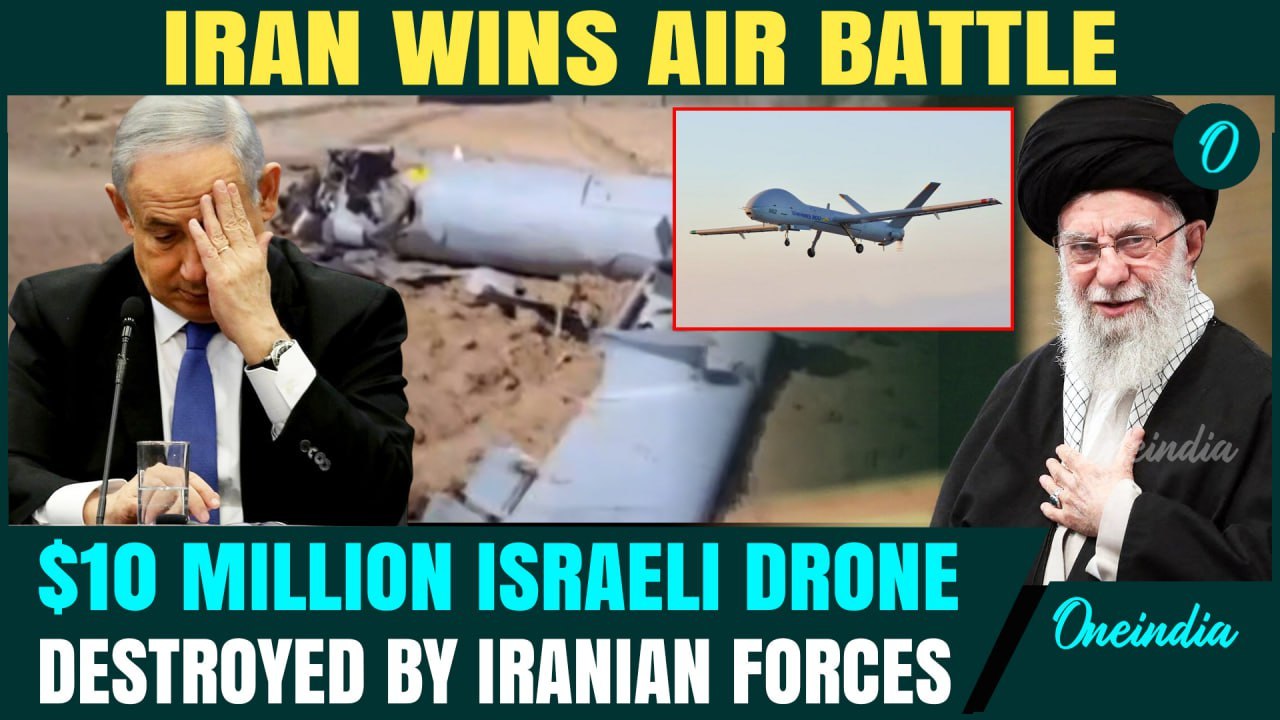 BREAKING:  Iran SHOOTS DOWN $10Mn Israeli Hermes 900 Drone | IDF Accepts BIG Air Battle Loss
