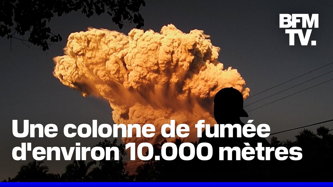 Indonésie: les images impressionnantes de l'éruption du volcan Lewotobi Laki-Laki