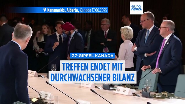 Durchwachsenes Ergebnis: Darauf konnten sich die G7-Länder ohne Trump einigen