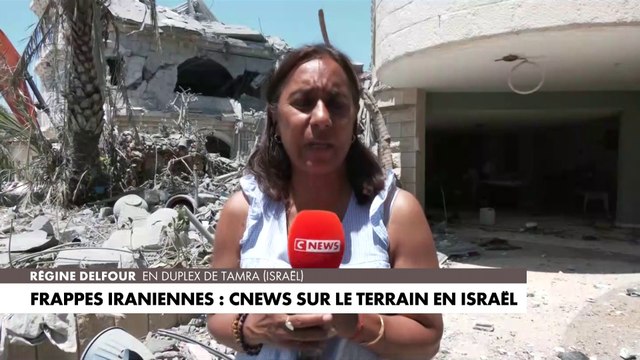 Frappes iraniennes : Régine Delfour sur le terrain en Israël