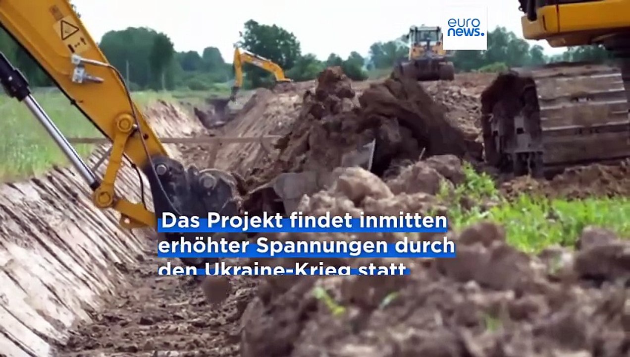 Polen erweitert die Grenzbarrieren zu Russland um Minenfelder