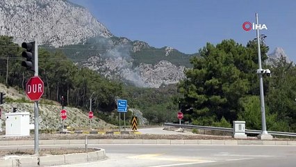 Kemer’deki orman yangını kontrol altına alındı