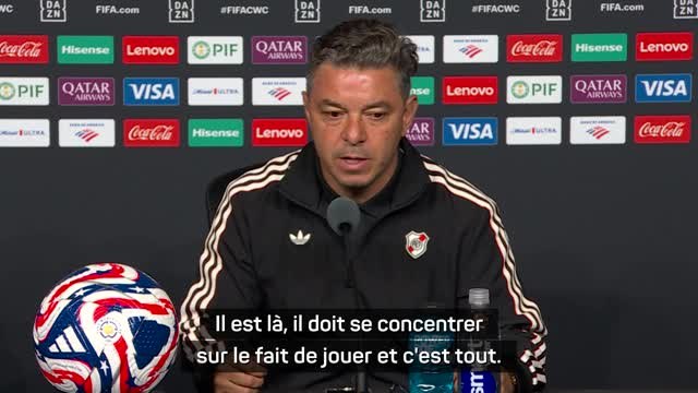 River Plate - Gallardo satisfait de la performance de Mastantuono face aux Urawa Reds