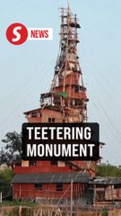 Man defies demolition orders to build madcap rural home